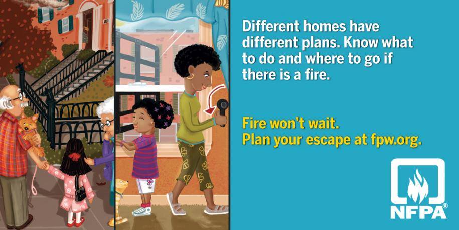 Different homes need different fire safety plans.